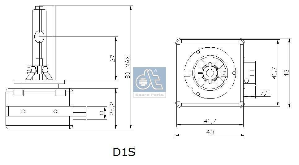 Ксенон Diesel Technic 332943 ціна, від 30.56 USD